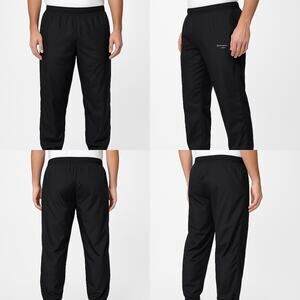 Givenchy Vintage Active Black Silk with lining Retro Jogger Style Pants Size‎ XL